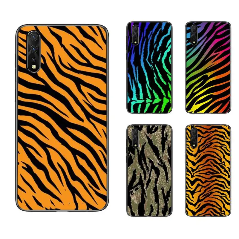 

Tiger Stripes Phone Case For Samsung Galaxy J2 J4 Plus J5 Prime J6 J7 2016 Note 5 7 8 9 10 Cover Fundas Coque