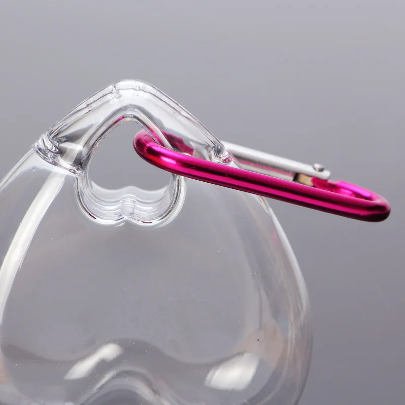 Дорожные пластиковые прозрачные многоразовые бутылки 50 мл набор бутылок в форме