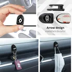 1 шт. автомобильный значок мини крючок на спинку сиденья автомобиля эмблема сиденья Крюк для Nisom, ниссаны, Tiida Teana Skyline Juke X-trail Almera Qashqai