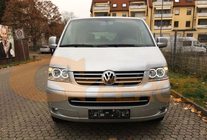 Для Volkswagen VW Multivan T5 2003 2009 отличные ультра яркие CCFL ангельские глазки Halo кольца