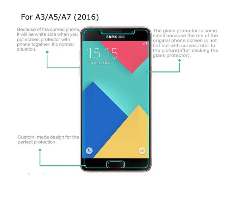 10 шт. Защитная пленка для экрана из закаленного стекла samsung Galaxy Note 1 2 note 3 4 5 8 9 Jean G7200