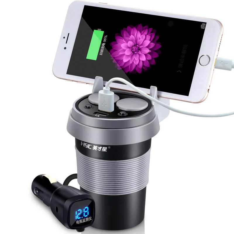 Elite Star Dual USB Бортовая однодиапазонная подсветка для мониторинга напряжения |