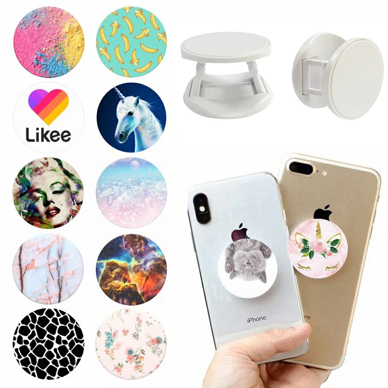 

Nimble Round Phone Holder Rotatable Stand Nimble Pocket Socket Ring Grip Hand Finger попсокет for Phone Tablets Desk