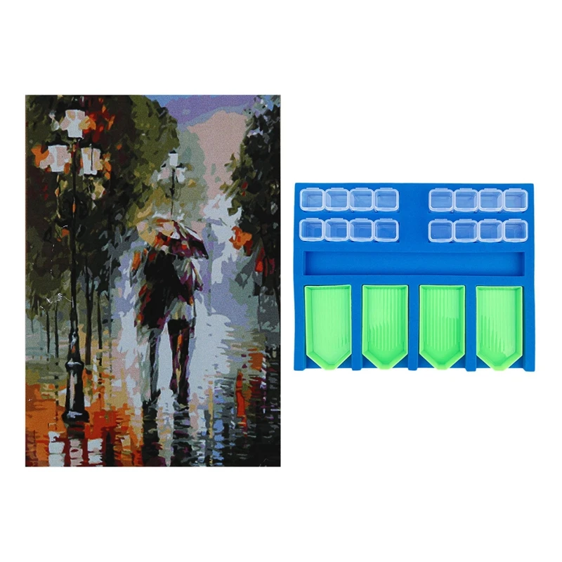 

Paintworks Paint By Number Kits With 5D Diamond Painting Tools Kit Tray