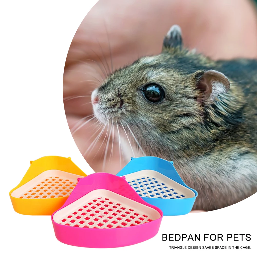 Хомяк Туалет мелких животных Кролик Ванная комната туалетные лотки для домашних