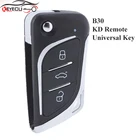 Универсальный пульт дистанционного управления для автомобиля B30, универсальный пульт дистанционного управления с 3 кнопками и KD-X2