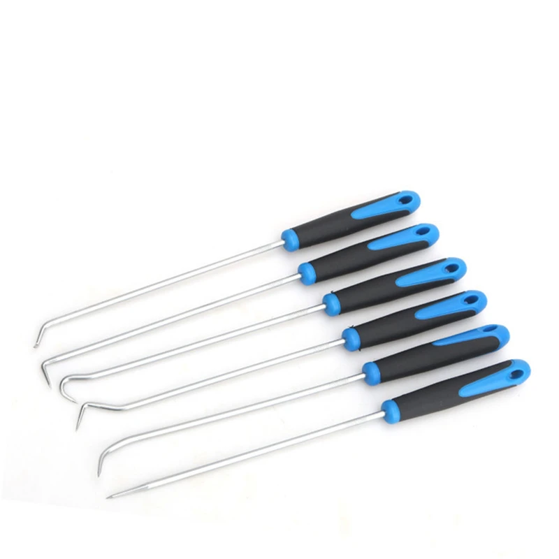 

6PCS/Set Car Oil Seal Screwdrivers Set Chrome Vanadium Steel Oil Seal Gasket Puller Remover Craft Pick Hooks Car Repair Tool