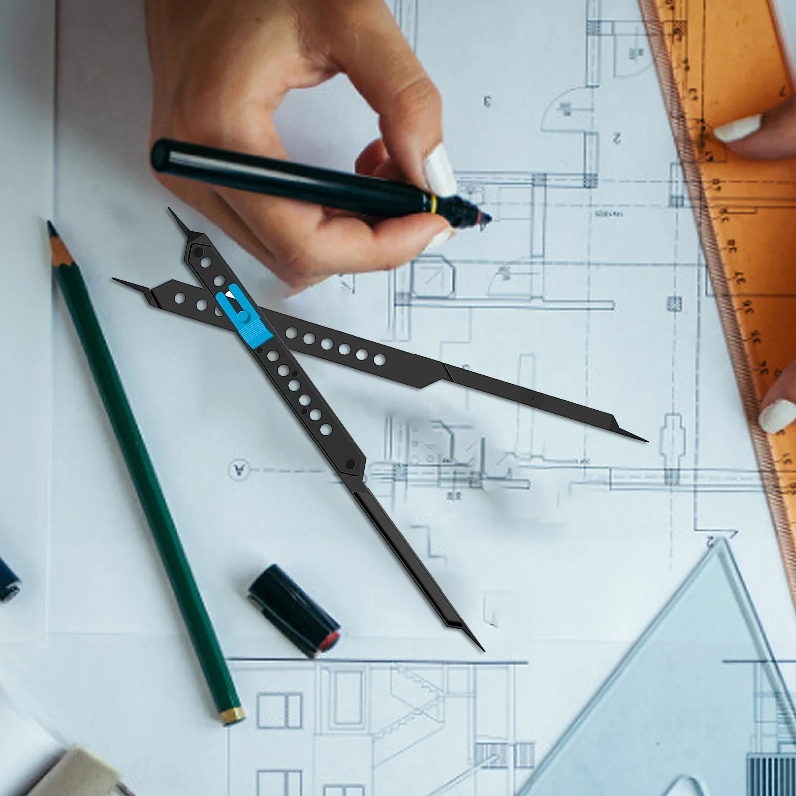 10-дюймовый пропорциональный разделитель шкалы инструмент для рисования