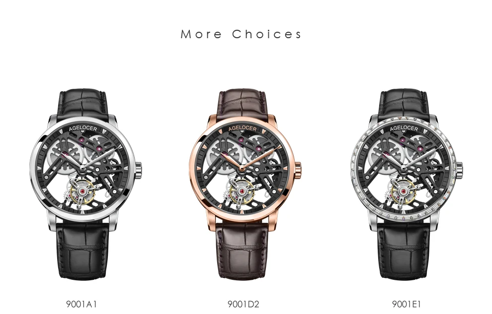 AGELOCER швейцарские Tourbillon часы для мужчин сапфировый синий Скелет циферблат лучший бренд класса люкс механические ручной ветер для мужчин s Tourbillon часы