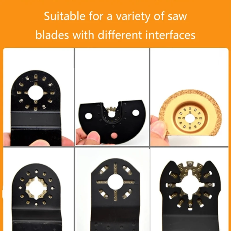 

Universal Treasure Saw Blade Oscillating Tool Blades Configuration Swing Machine Saw Blade Black Metal Durable Efficient