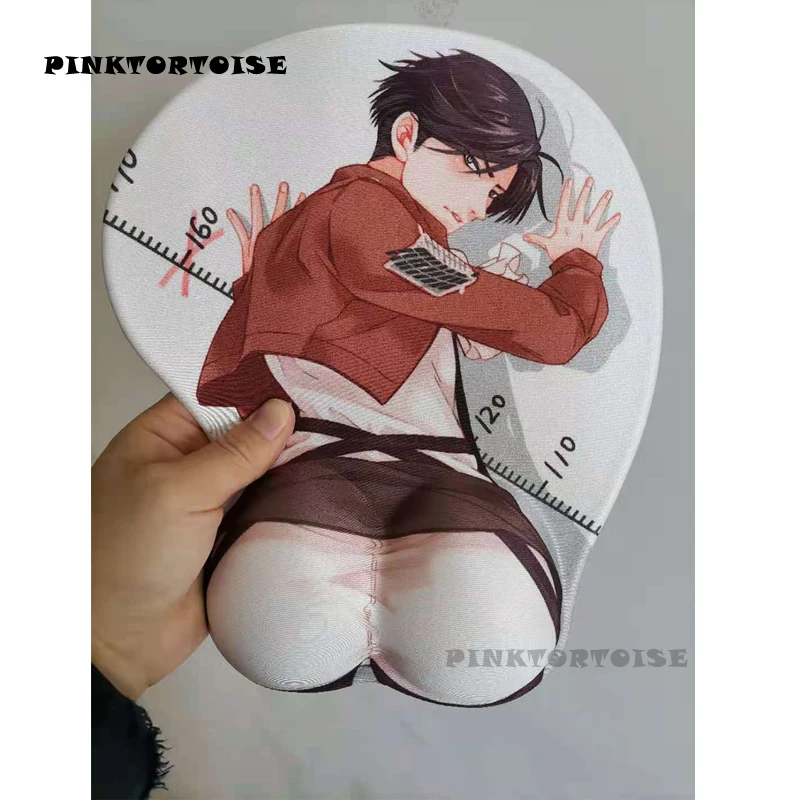 Коврик для мыши pinktorв стиле аниме 3D Levi · Ackerman коврик атаки на титанов подставка