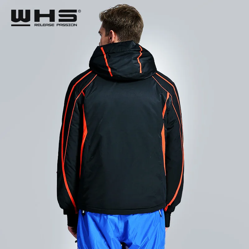 WHS новый лыжи мужчин спорт теплый ветрозащитный костюм водонепроницаемый