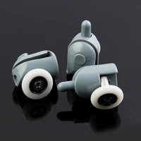 8pcs wheels replacement shower door glide bathroom roller pulleys glass set runners parts