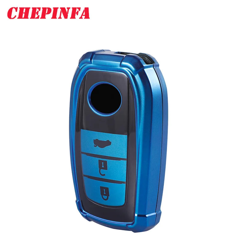 ТПУ чехол для ключей автомобиля полное покрытие защитный Chr Rav4 Auris Avensis Prius Aygo Camry