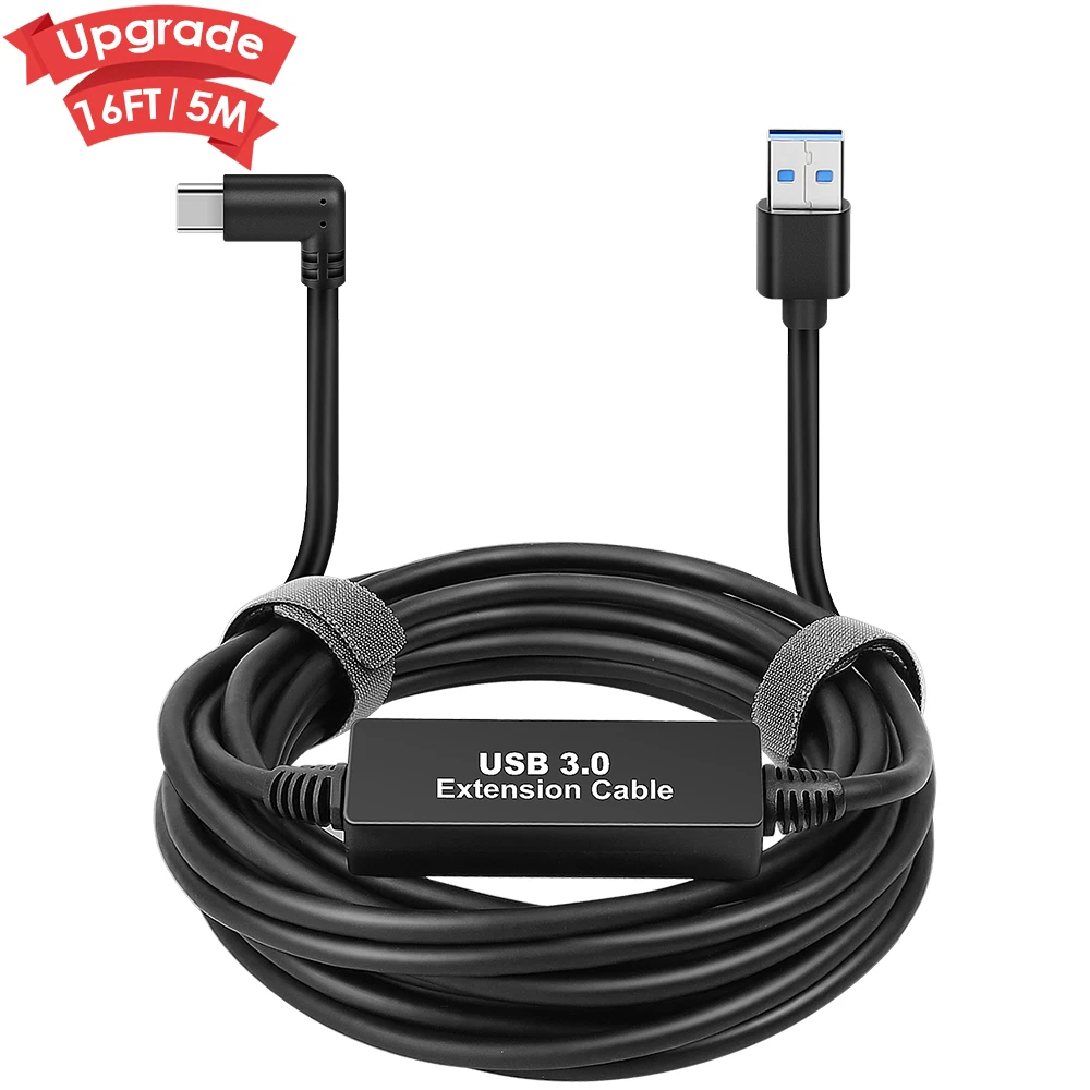 Новинка 5 м высокоскоростной USB 3. 0 Type-C кабель для передачи данных Oculus Quest Link