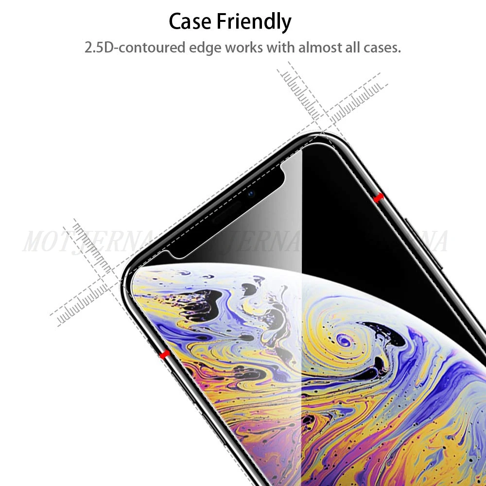 Ультратонкое закаленное стекло 9H для iPhone 11 2019 Pro защита экрана Передняя пленка Max