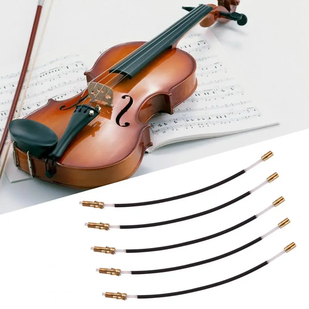 

Versatile Violin Tail Cord Good Ductility Hard Non Slip Tailgut Violin Gut Cord Violin Rope Violin Cord 5Pcs/Set