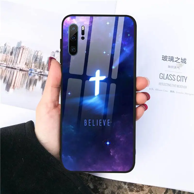

Jesus Christ Style Phone Case Tempered glass For Huawei Honor 7A 8X 9 10 v10 P30 20 9 10 Pro Plus Lite mate 10 20 pro