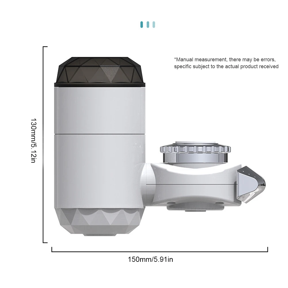 

Electric Heating Faucet Instant Water Faucet Electric Hot Water Heater Faucet with LCD Temperature Display For Bathroom Kitchen