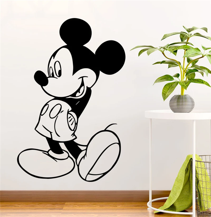 disney mickey mouse wall stickers for kids rooms home decor 