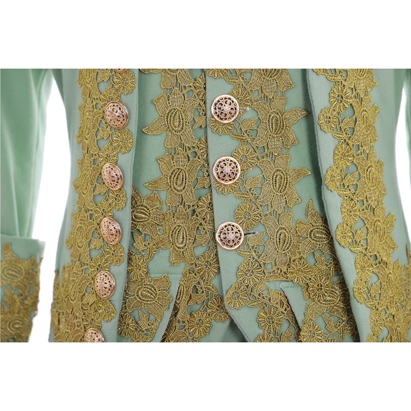 Средневековый винтажный шерстяной пиджак костюмы джентльмена принца