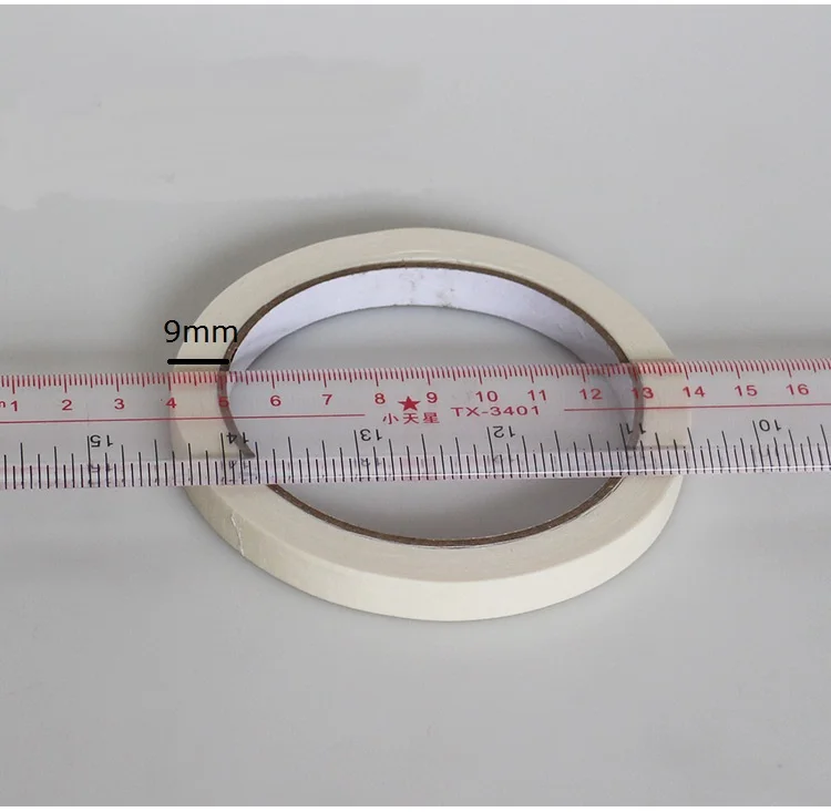 Прочная клейкая Маскировочная лента белого цвета 10/20/30/40 мм широкая