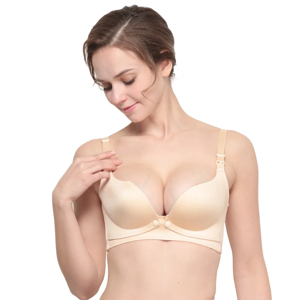 Женское нижнее белье SAGACE однотонный бюстгальтер для беременных женщин с пряжкой