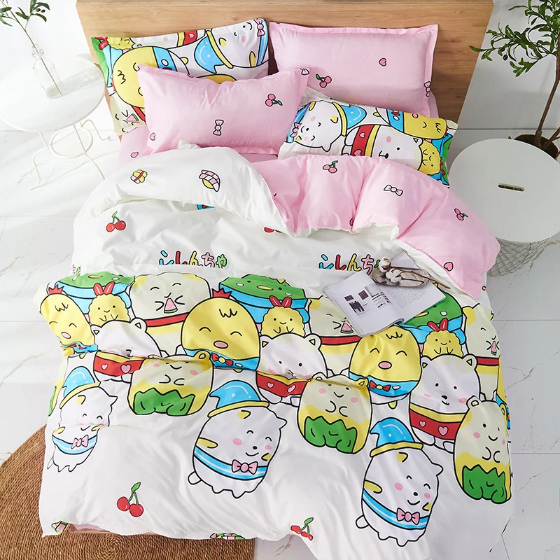 Комплект постельного белья с рисунком милой собаки детское постельное белье