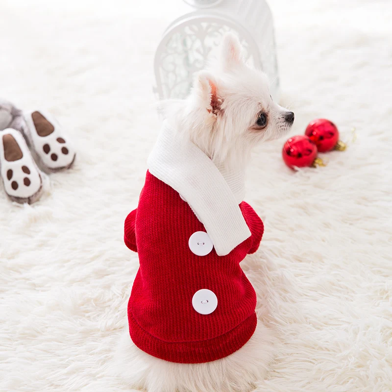 Hipidog Бесплатная доставка свитер для собак зимняя теплая Рождественская Одежда |