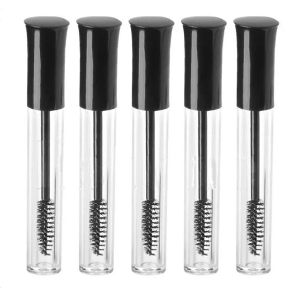 

10mL Empty Mascara Tube Eyelashes Cream Refillable Bottle with wand Portable DIY Eyelash Vial Liquid Container Makeup Accessorie