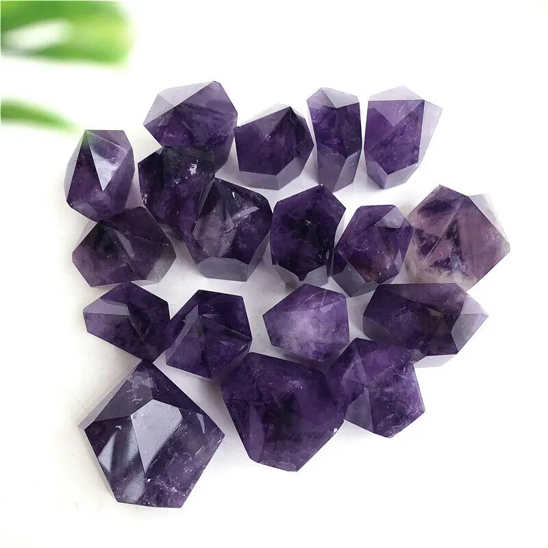 3 вида натуральных бриллиантовых палочек с аметистом лечебный драгоценный