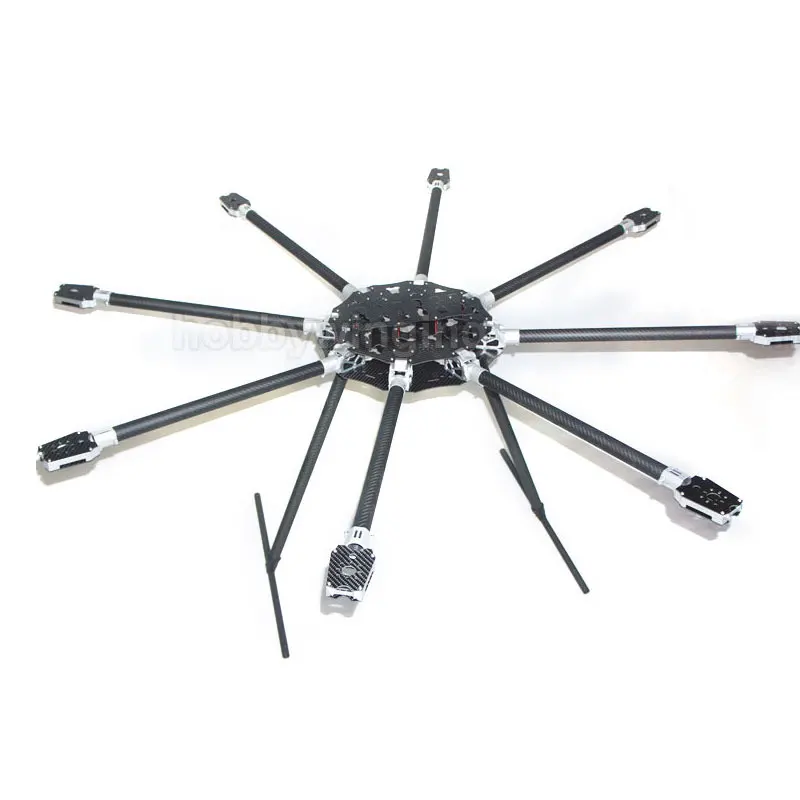 

FPV CNC Aluminum Folding 1300mm Carbon Fiber UAV Octacopter Frame Kit