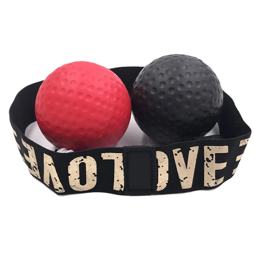 Boxing Speed Ball black red Punch Exercise Fight React Reflex durable men trainng fighting Balls#30 | Спорт и развлечения