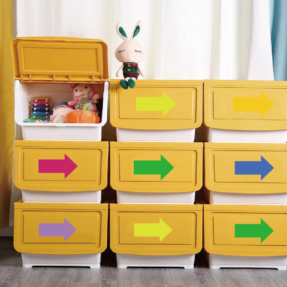 

Dot Star Footprint Fingerprint Message Board Color Self Adhesive Classification Mark Wall sticker Floor Sticker