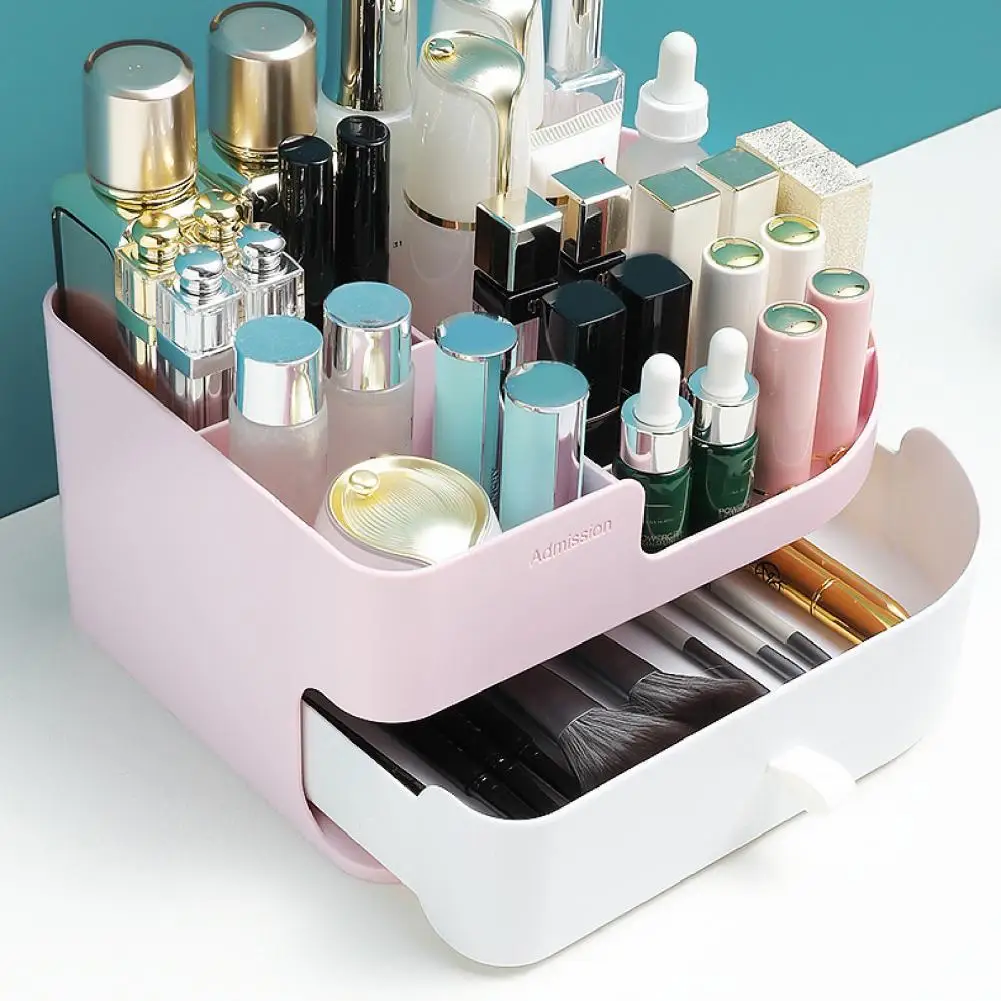 

Waterproof Widely Use Cosmetic Storage Case Skin Care Products Drawer Organizer for Household