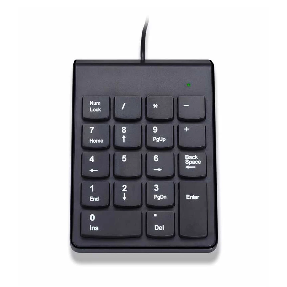 

G3 USB Wired Number Pad Portable Mini Financial Accounting Numeric Keypad Keyboard for Data Entry for Laptop PC Desktop Notebook