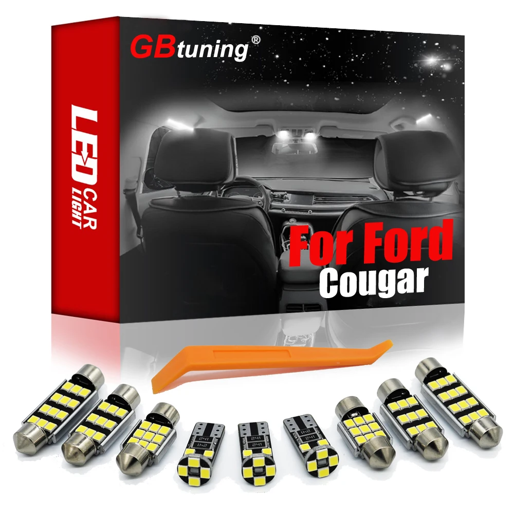 

Купольная лампа GBtuning Canbus, светодиодсветодиодный, 8 шт., для Ford Cougar 1998-2000, 2001