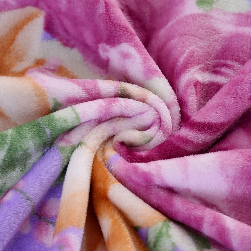 Одеяла с цветами одеяла полные близнецы королева и Король взрослых мягкие пледы