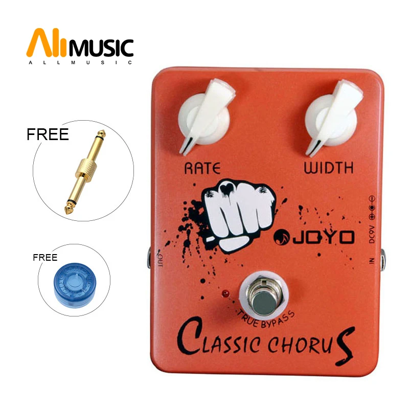 

JOYO JF-05 True Bypass Design Classic Chorus Electric Guitar Effect Pedal Full Bodied 12-string Sounds Aluminum Alloy Material