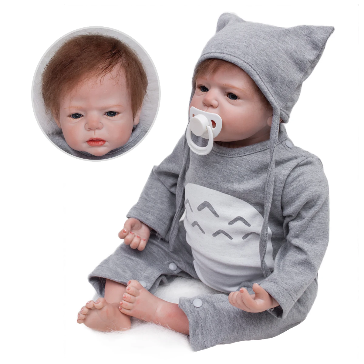 AWW! Кукла реборн для мальчиков Реалистичная кукла новорожденных 22 дюйма от OtardDoll |