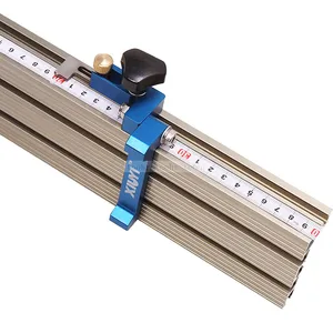 Трек 80100 см, 75 мм, высота, Т-образный стоп, скользящие кронштейны, Т-образный слот, ограничитель, алюминиевый профиль, деревообрабатывающий верстак, инструменты для творчества