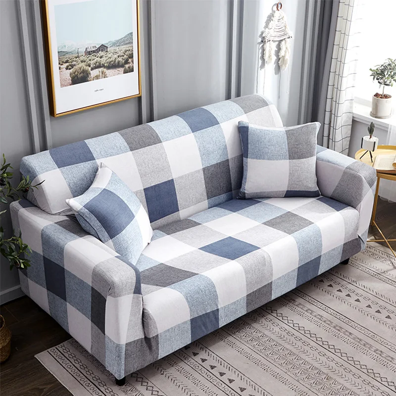 

printed sofa covers for living room elastic stretch slipcover sectional corner Removable sofa covers 1/2/3/4-seater