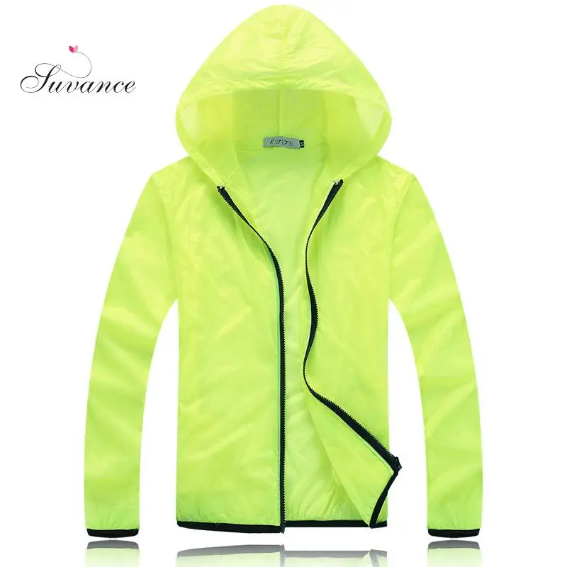 Модные однотонные тонкие ветровки для пар быстросохнущие свободные куртки 5