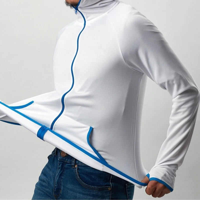 Солнцезащитная рубашка пальто одежда для рыбалки летняя Мужская Уличная