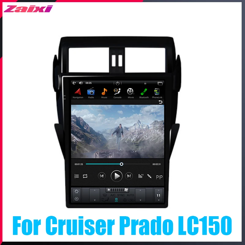 ZaiXi 17 дюймов Большой экран Тесла вертикальный Android автомобильный GPS навигация для