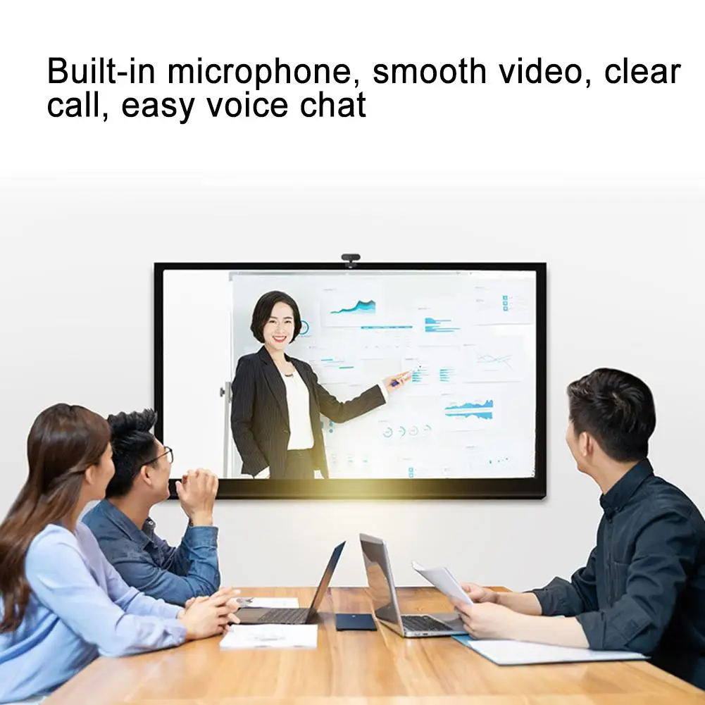 

HD 1080P Camera USB Video Recording Built-In Microphone Webcam for Laptops PC