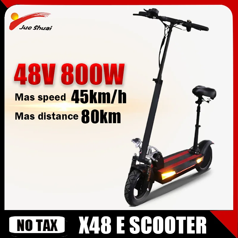 Электрические скутеры для взрослых 100 Вт складной электрический скутер 48 В