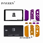 Чехол IVYUEEN для Nintendo Switch NS консоли, Сменный Чехол фиолетового и оранжевого цвета для Nintendo Switch JoyCon Joy Con