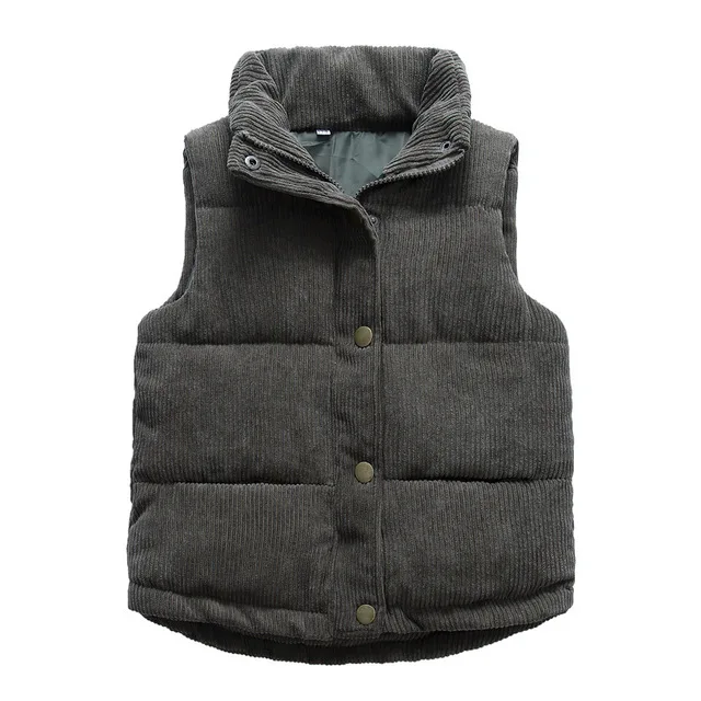 Зимний Повседневный жилет для девочек куртка детская верхняя одежда пальто