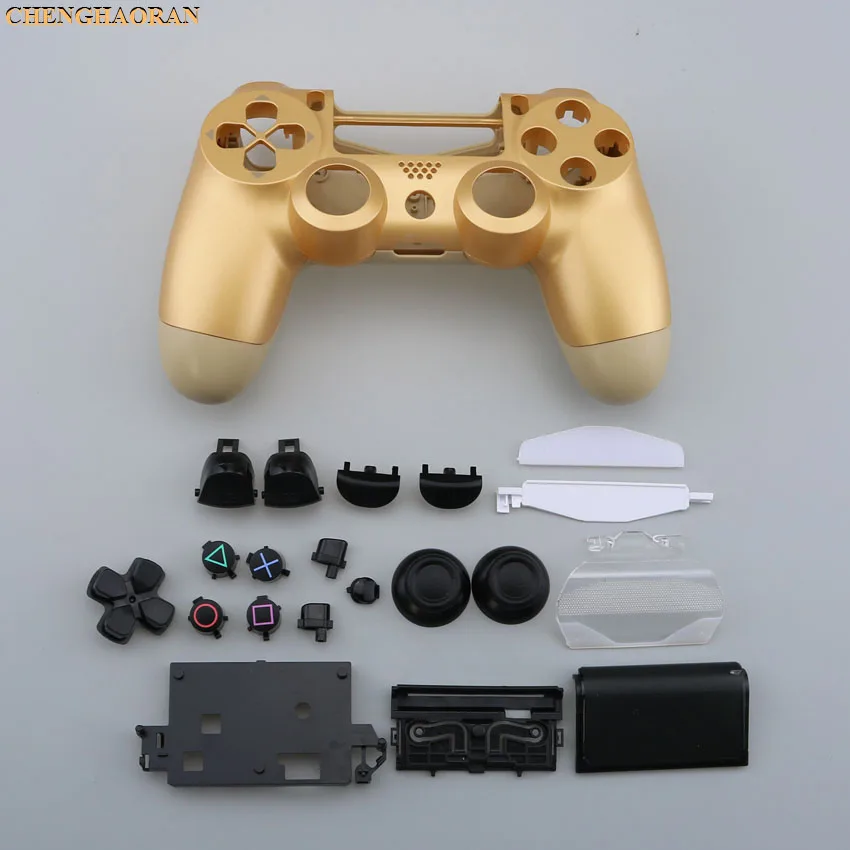 H 1SET Buttons kit Screwdriver Screws Plastic Matte Front Back Hard Upper Housing Shell Case for Sony PS4 Pro Controller JDS-040 - Цвет: H